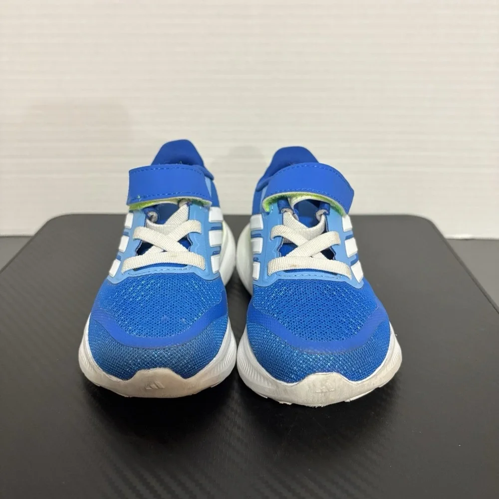 NEW Boy's Adidas Run Falcon 5 Eli 1. Blue. Size 7k Toddler